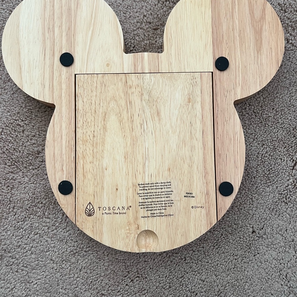 Disney Mickey Mouse Cheese Board and Tool Set - NWT - Picture 5 of 5